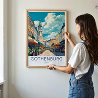 Gothenburg Poster - Sweden Wall Art