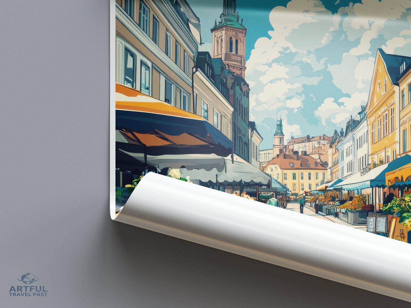 Gothenburg Poster - Sweden Wall Art