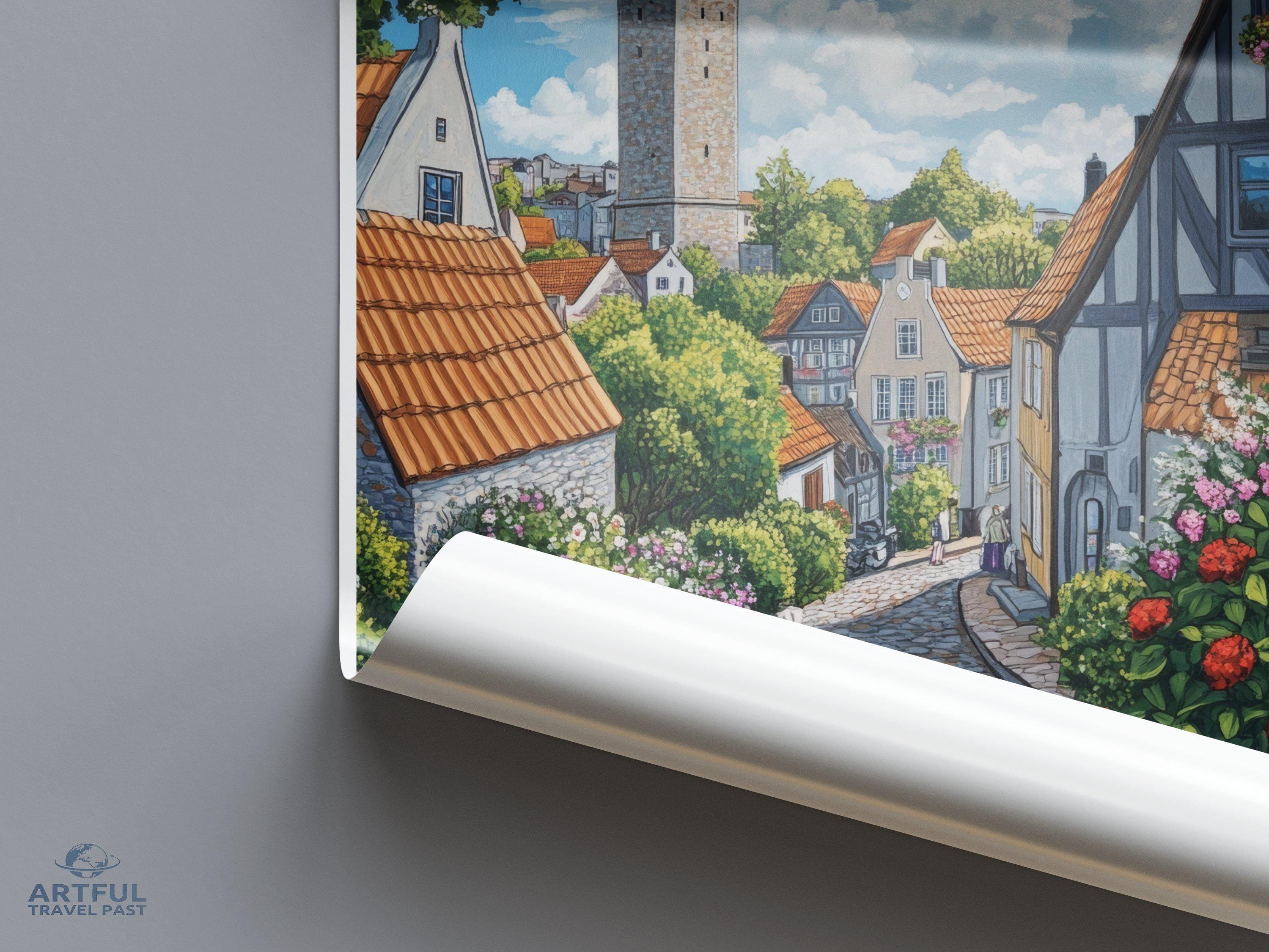 Gotland Poster - Sweden Wall Art