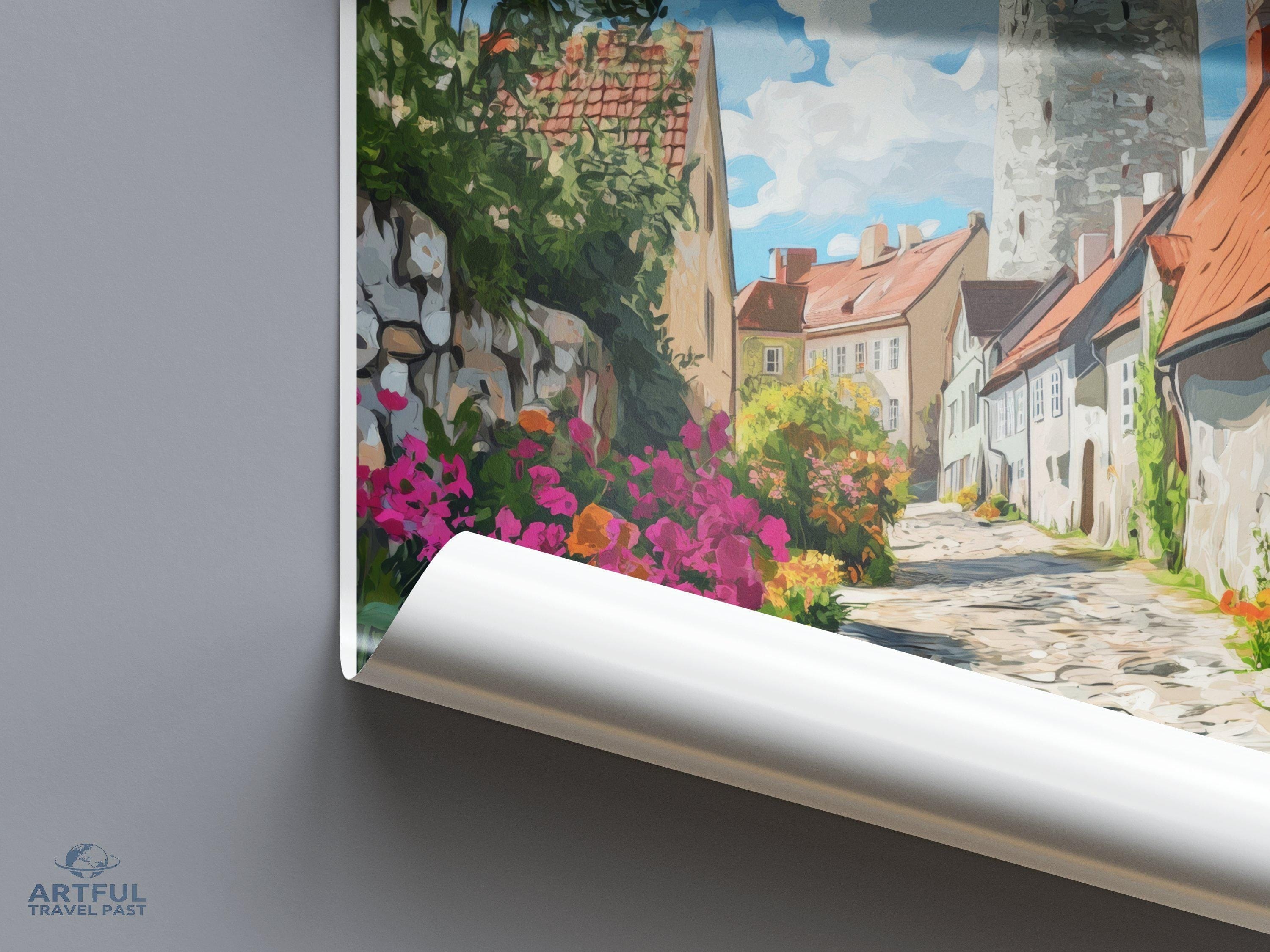 Gotland Poster - Sweden Wall Art