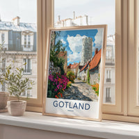 Gotland Poster - Sweden Wall Art