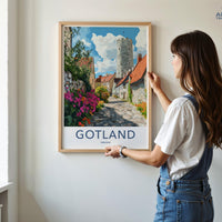 Gotland Poster - Sweden Wall Art