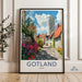 Gotland Poster - Sweden Wall Art