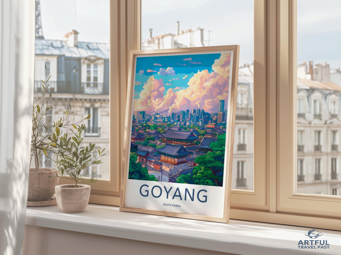 Goyang Poster | South Korea Wall Art | Asia Decor