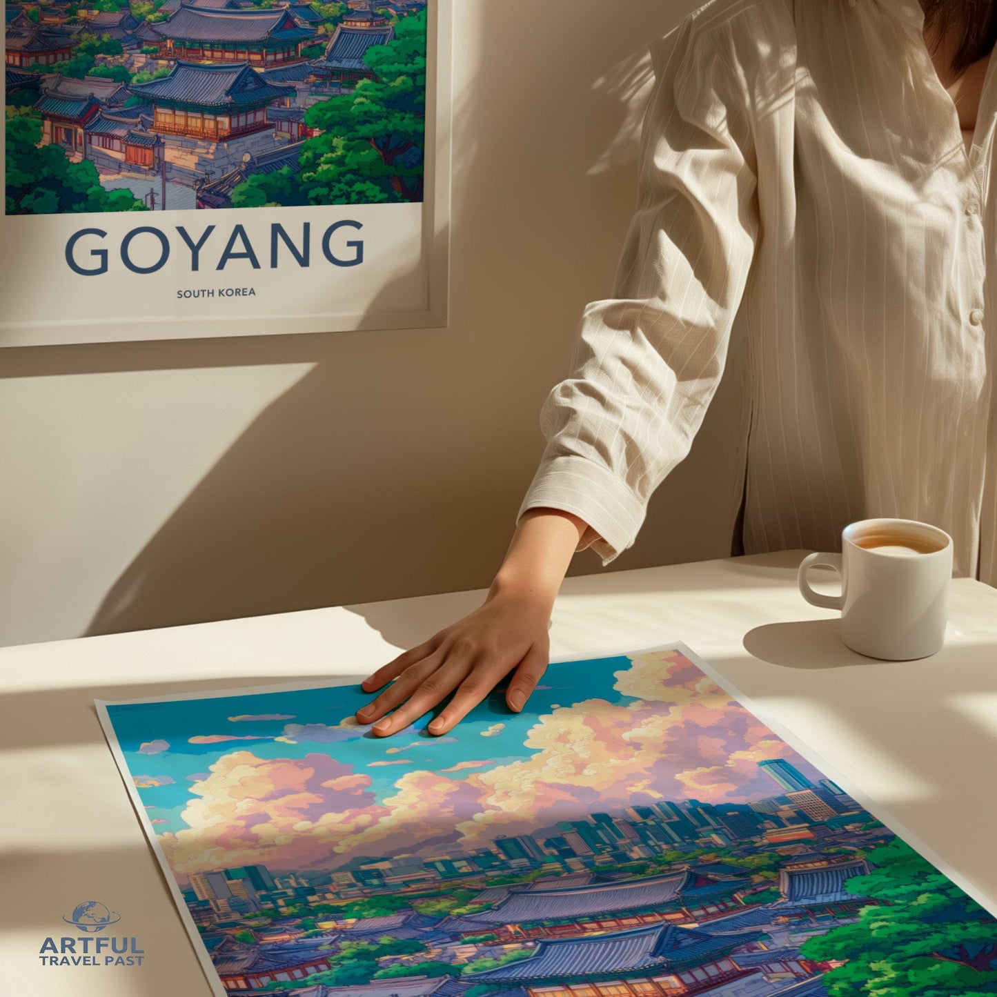 Goyang Poster | South Korea Wall Art | Asia Decor