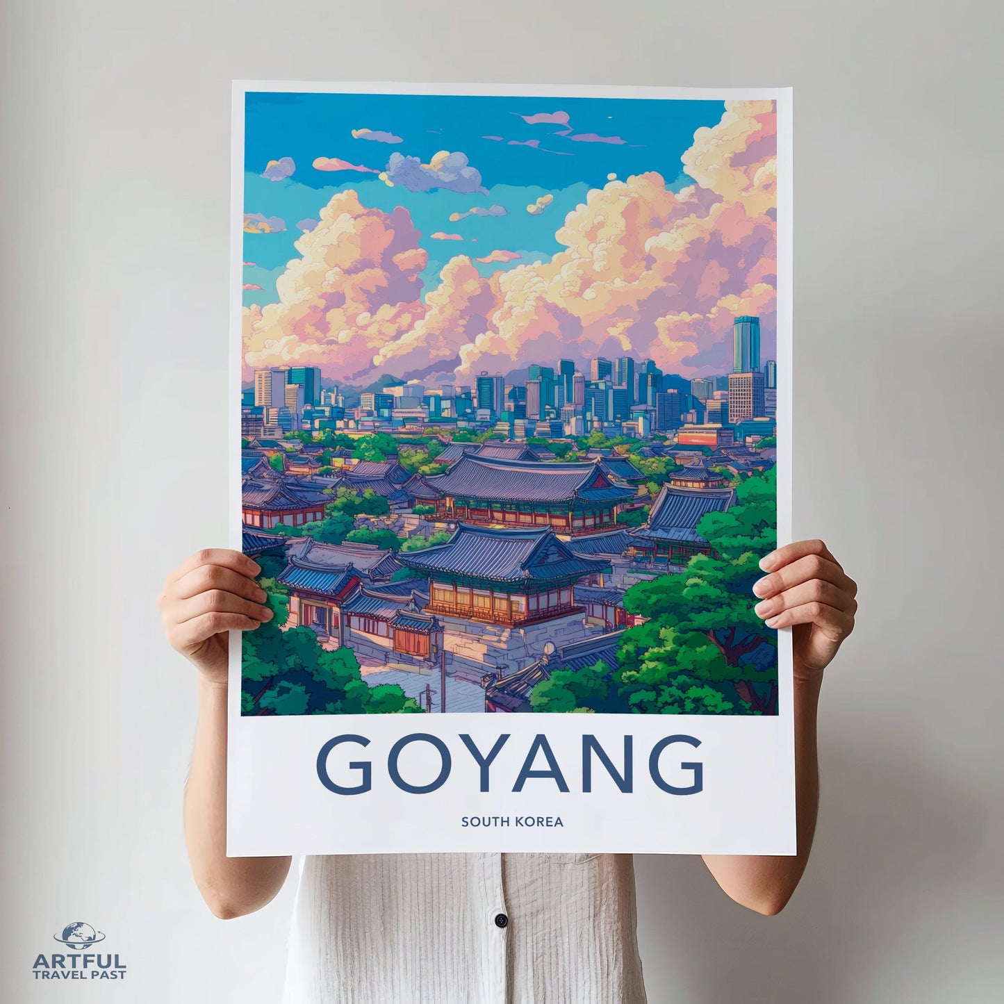 Goyang Poster | South Korea Wall Art | Asia Decor