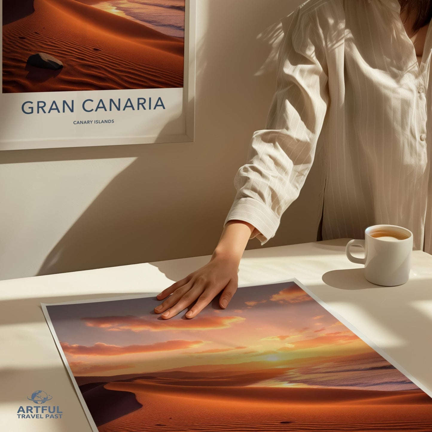 Gran Canaria Poster - Canary Islands Art