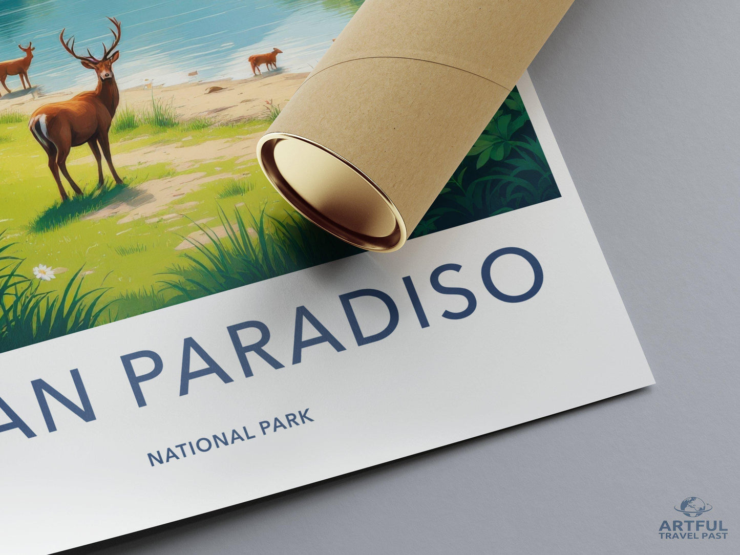 Gran Paradiso Italy Poster