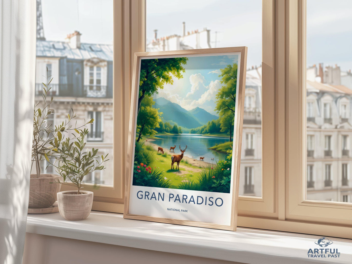 Gran Paradiso Italy Poster