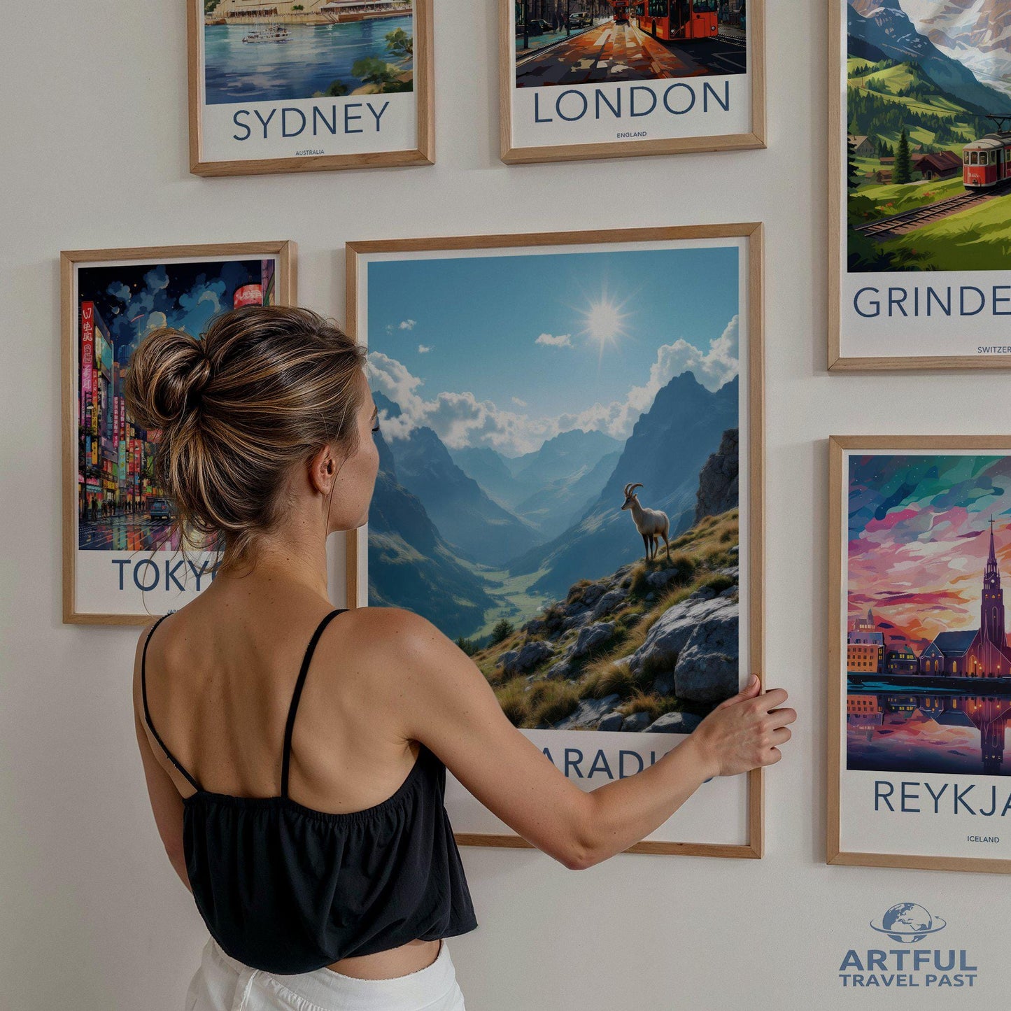 Gran Paradiso Italy Poster