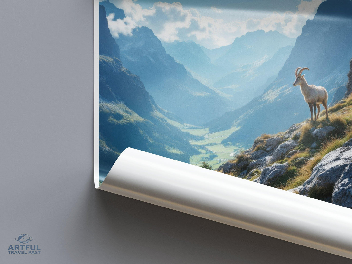 Gran Paradiso Italy Poster