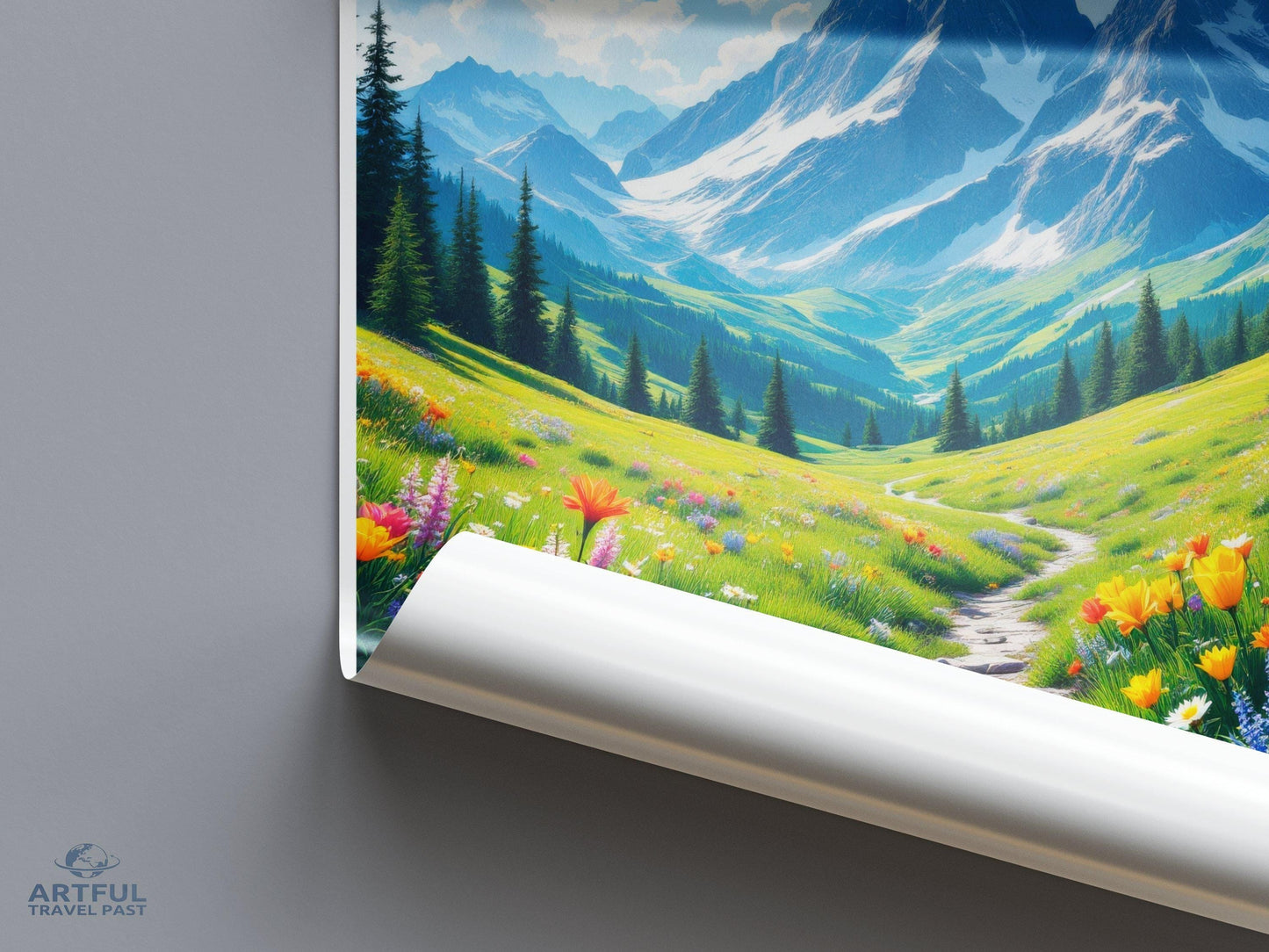Gran Paradiso National Park Poster