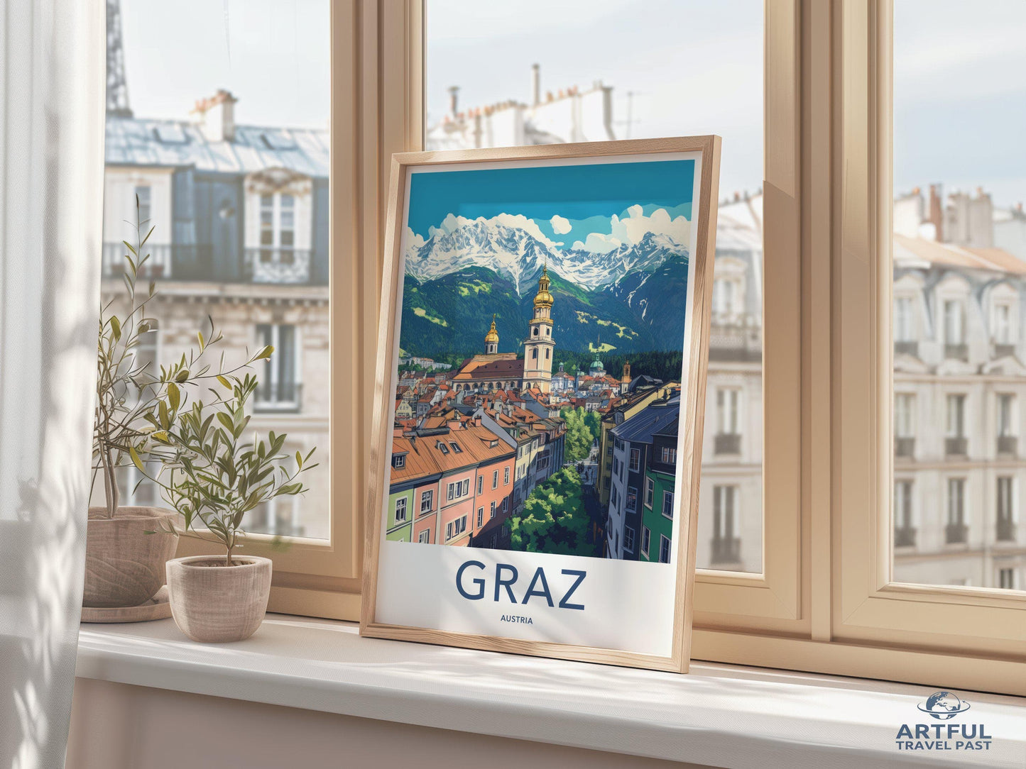 Graz Poster - Austria Wall Art