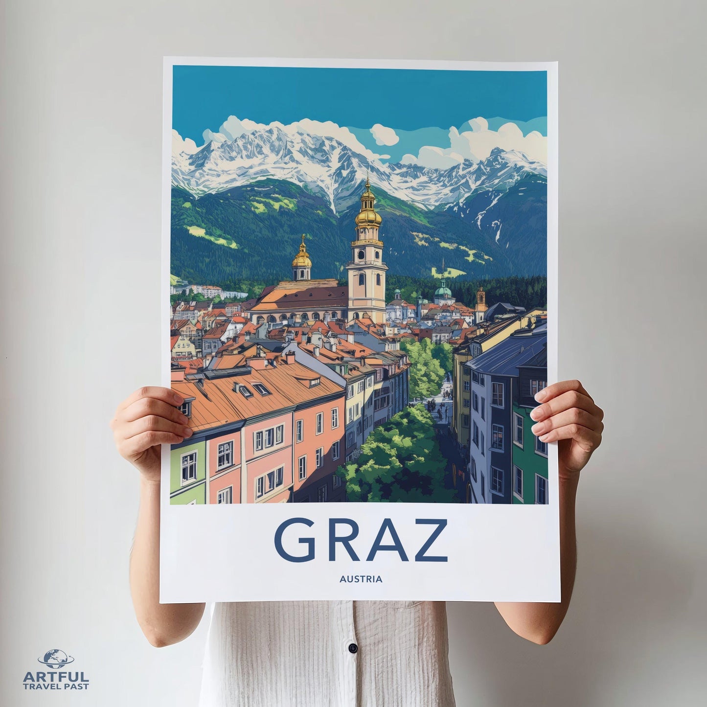 Graz Poster - Austria Wall Art