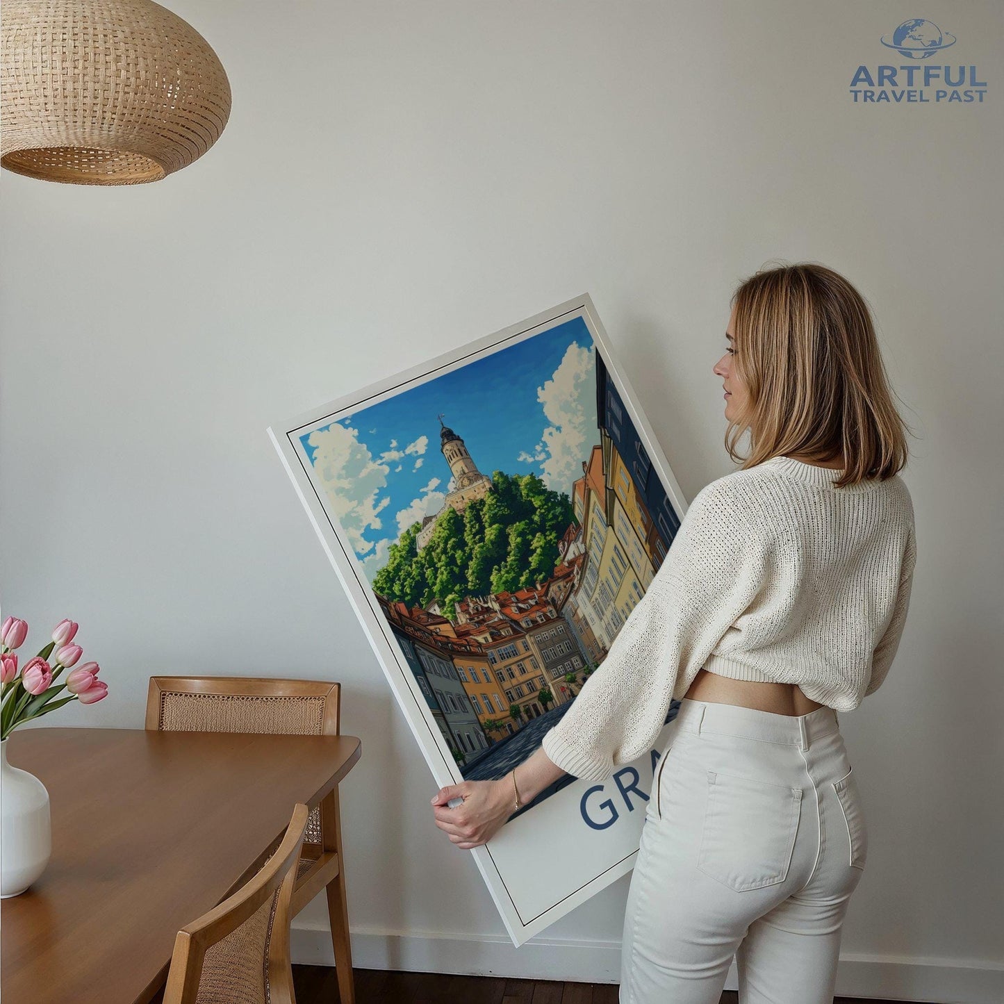Graz Poster | Austria Wall Art | Europe Decor
