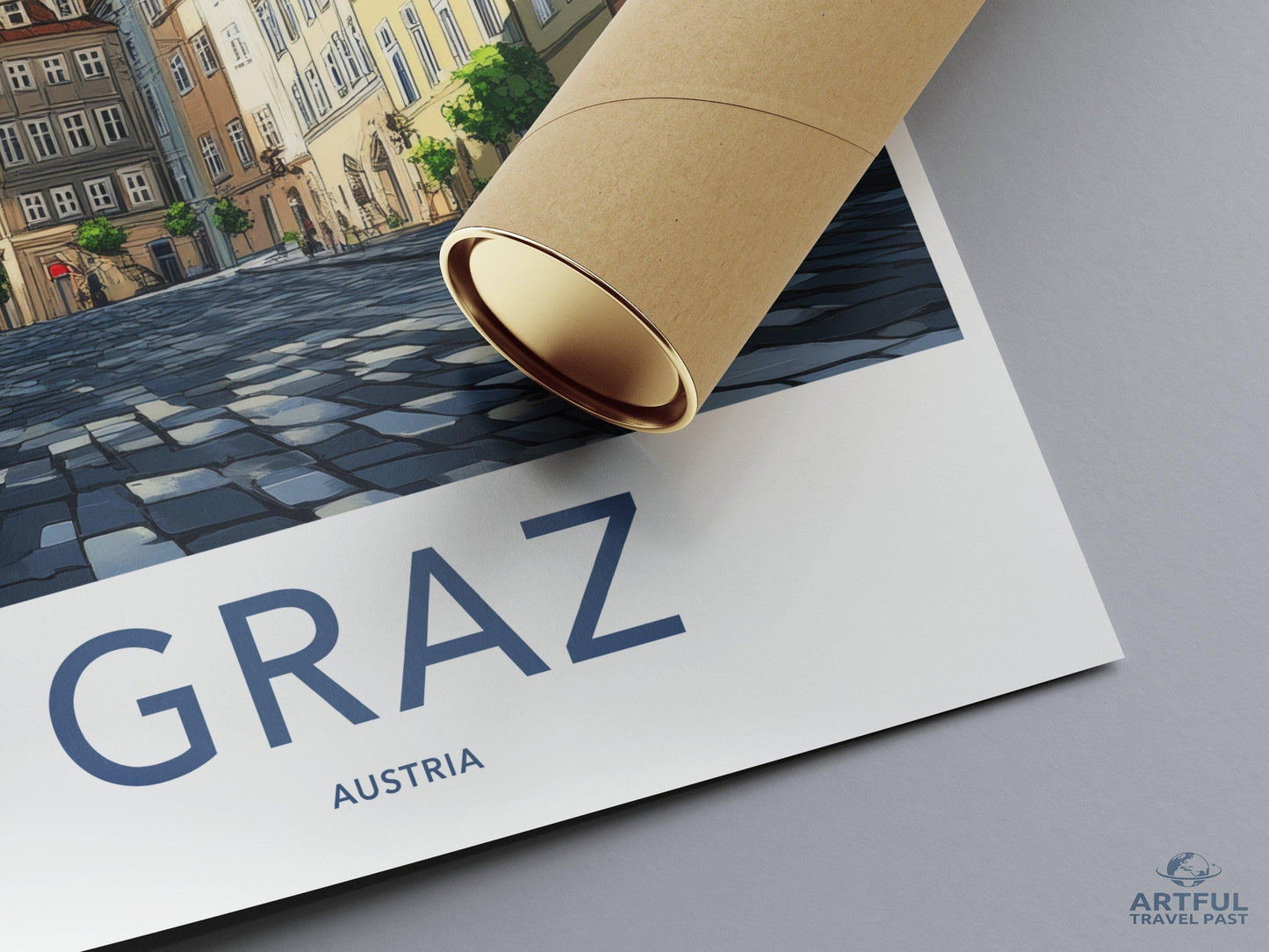 Graz Poster | Austria Wall Art | Europe Decor