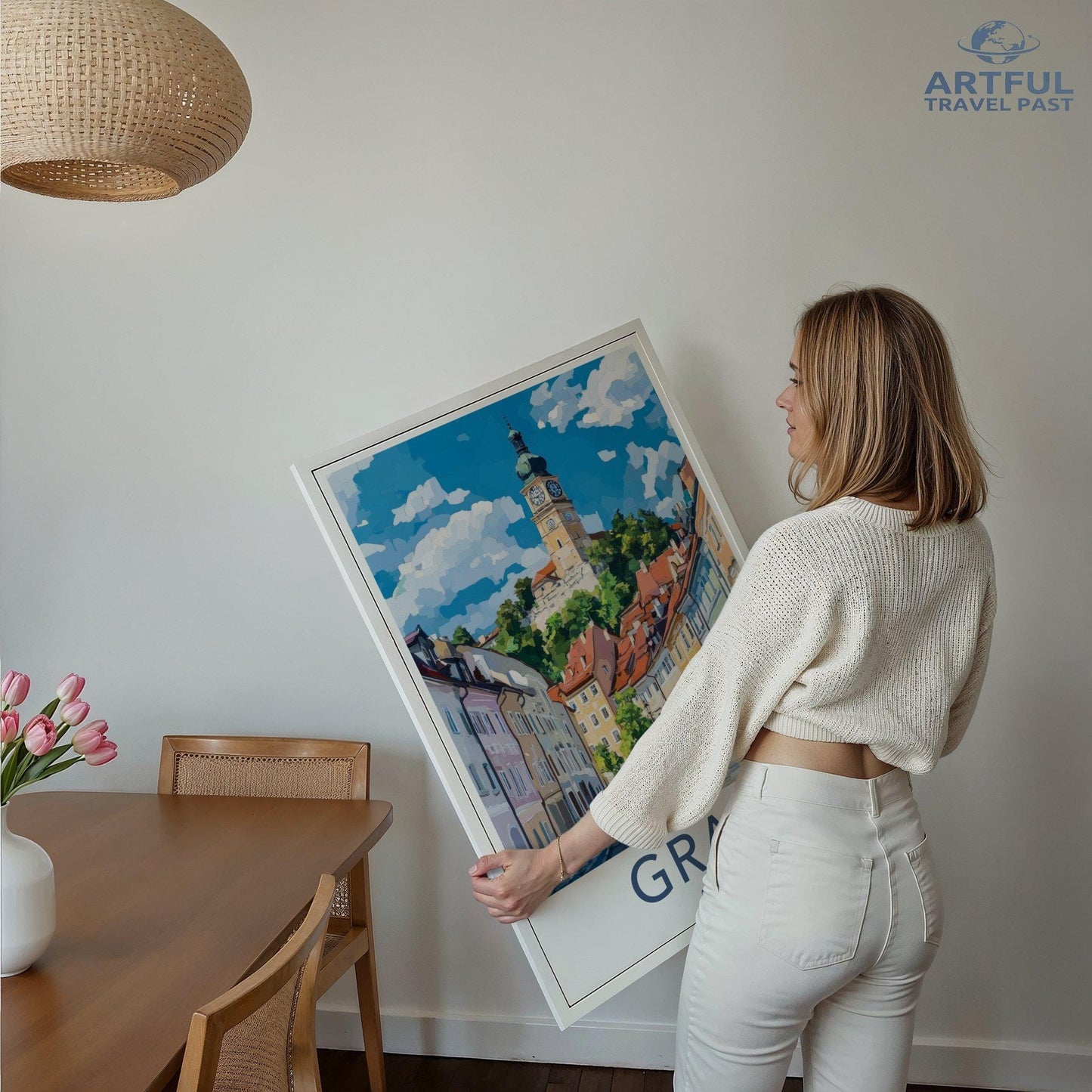 Graz Poster | Austria Wall Art | Europe Decor