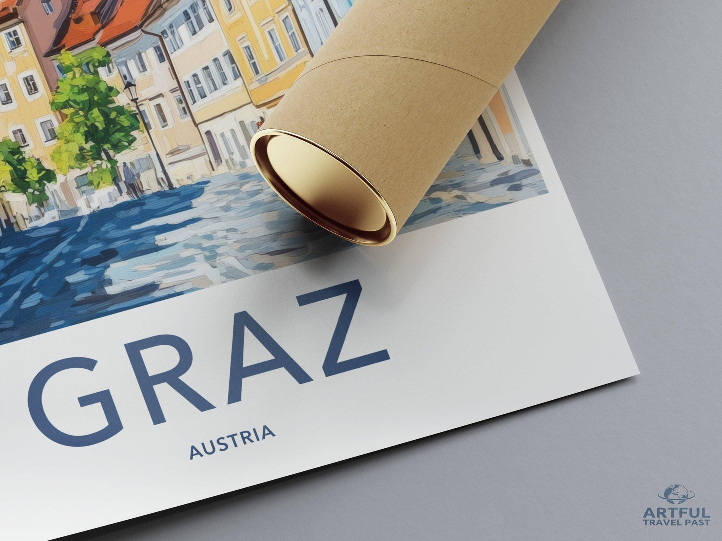 Graz Poster | Austria Wall Art | Europe Decor