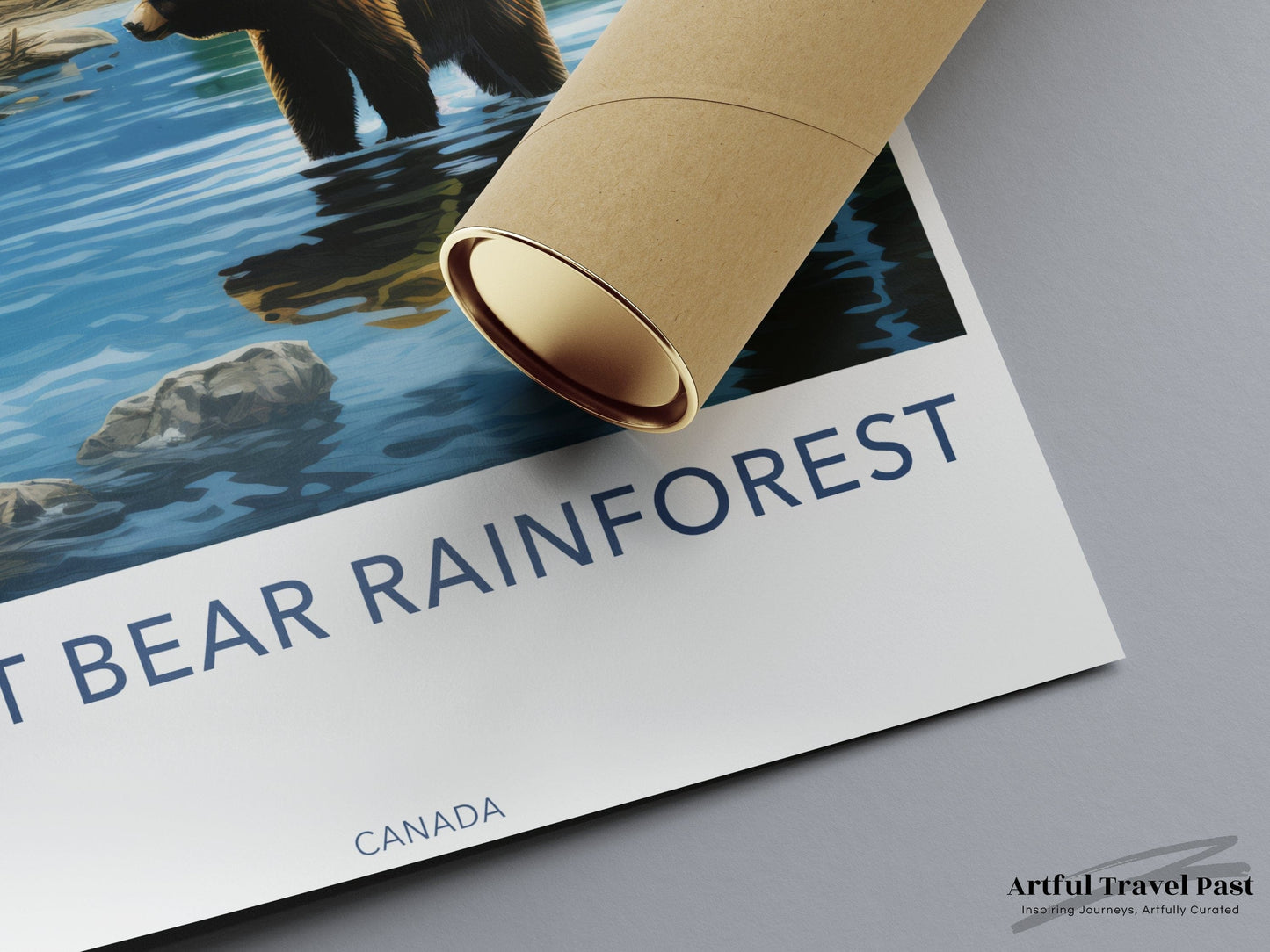 Great Bear Rainforest Poster | Canada Wall Art