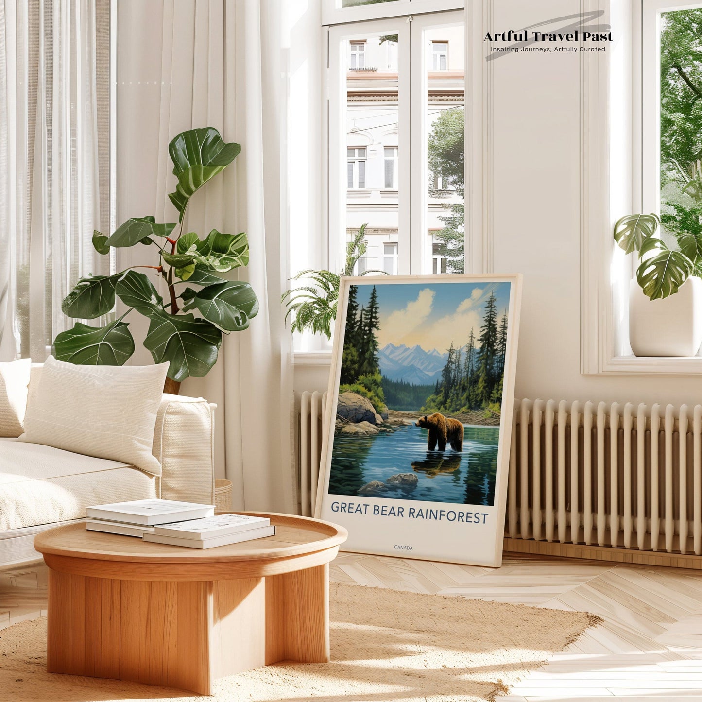 Great Bear Rainforest Poster | Canada Wall Art