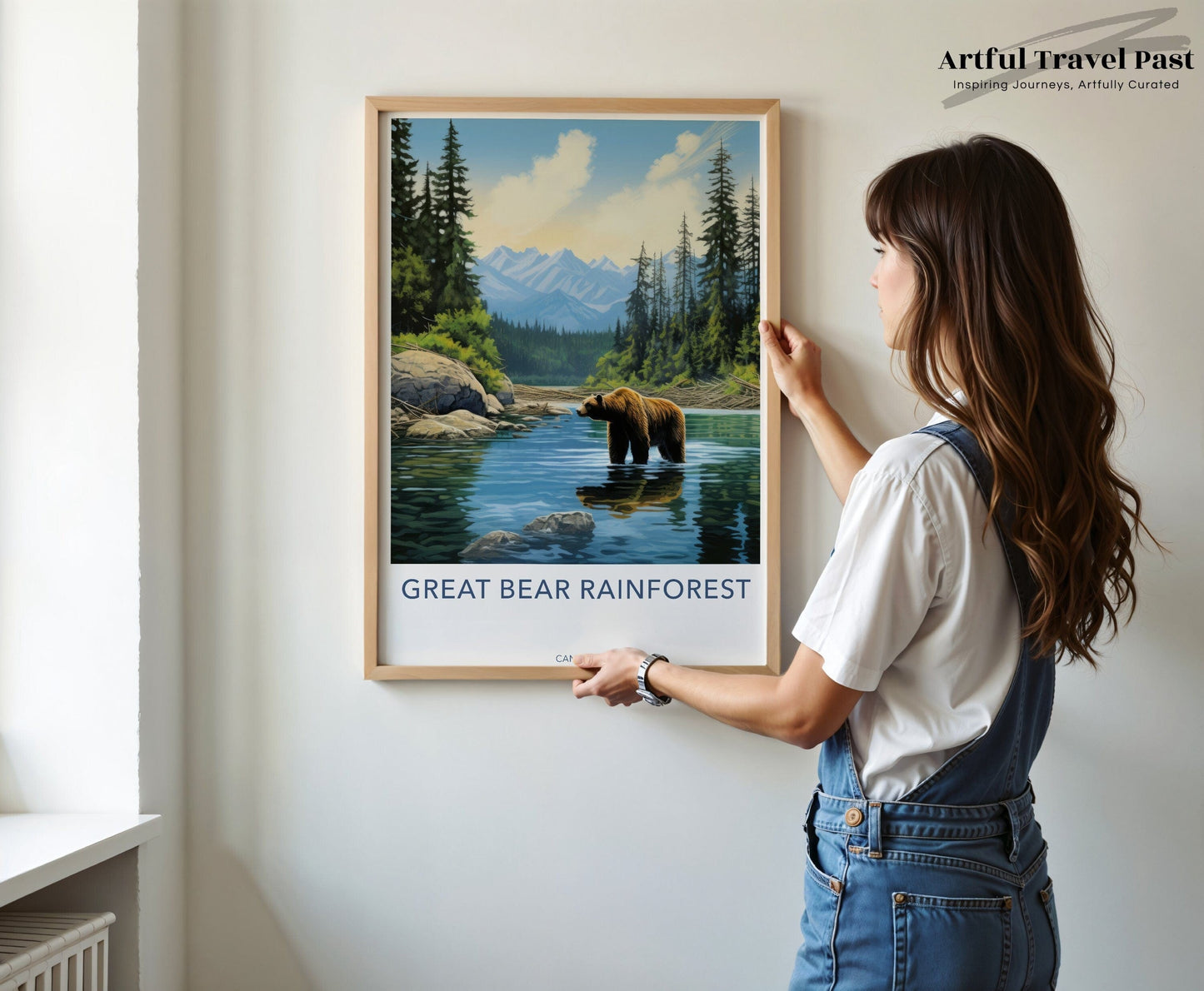 Great Bear Rainforest Poster | Canada Wall Art