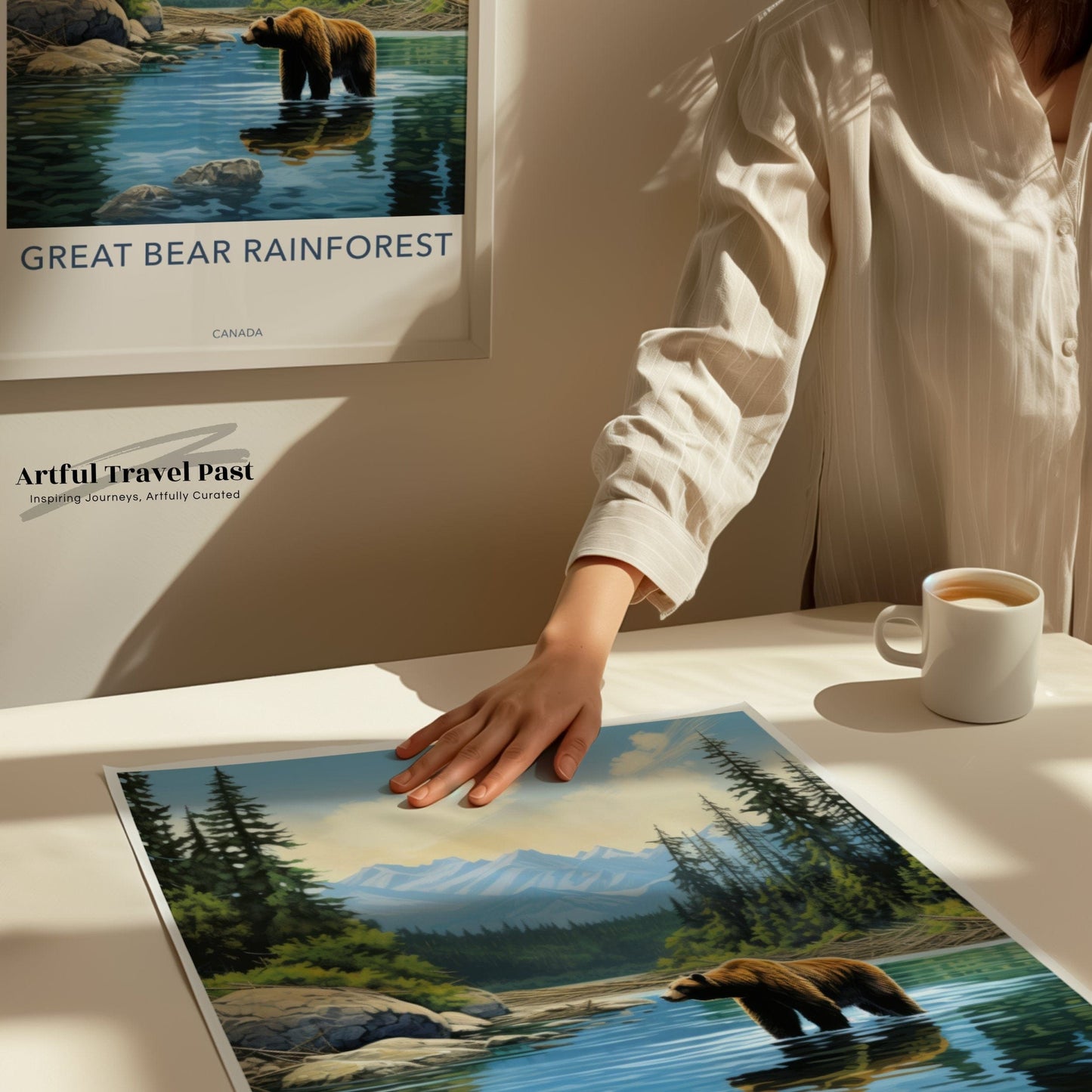 Great Bear Rainforest Poster | Canada Wall Art