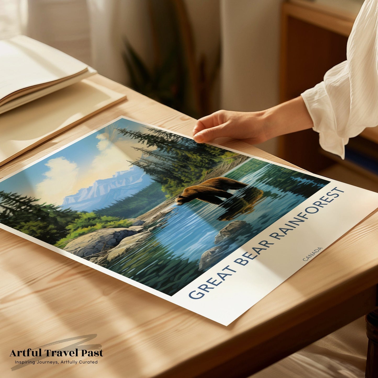 Great Bear Rainforest Poster | Canada Wall Art