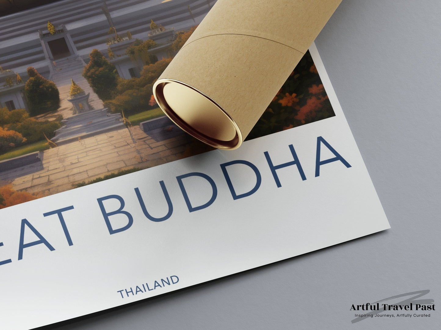 Great Buddha Poster - Thailand Wall Art