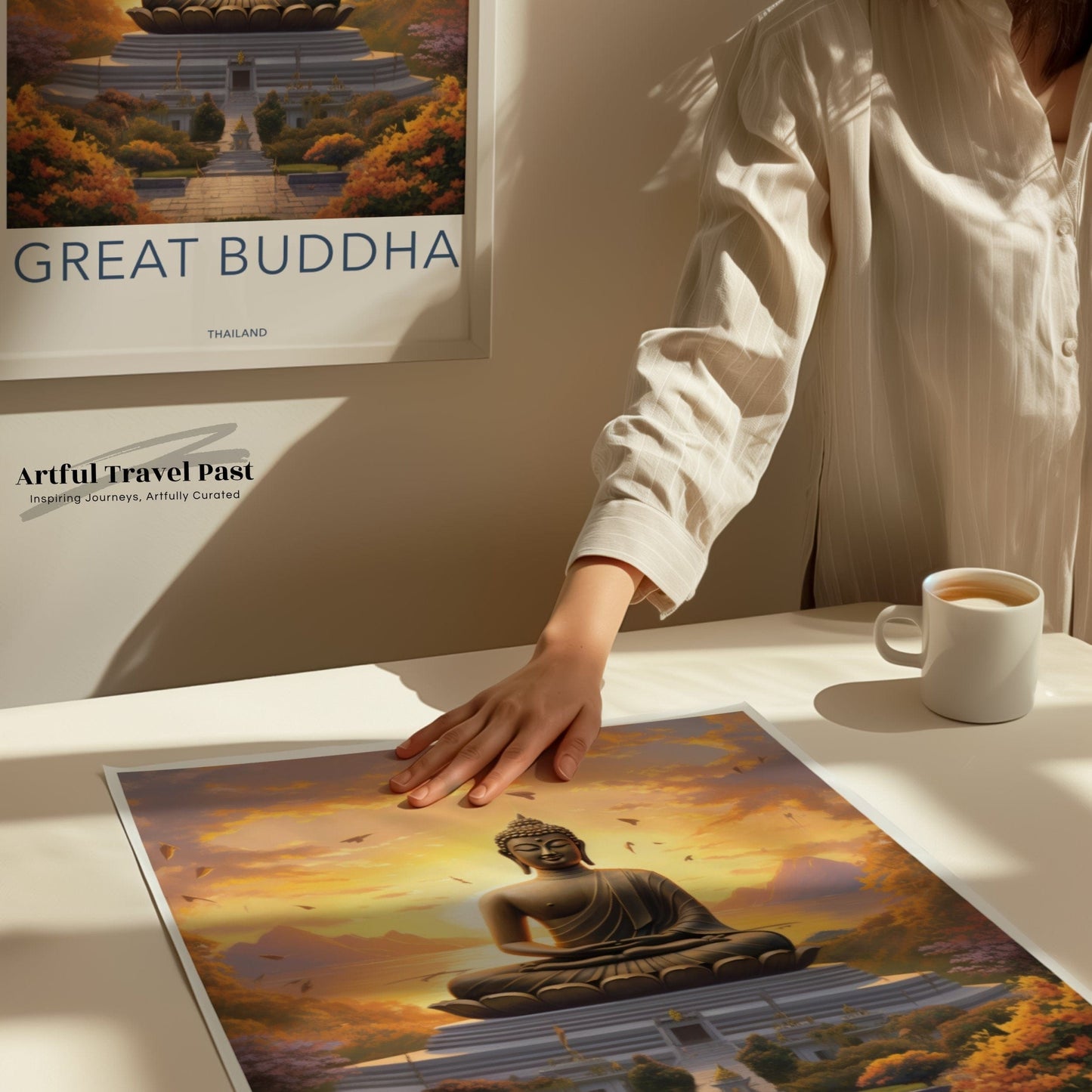 Great Buddha Poster - Thailand Wall Art