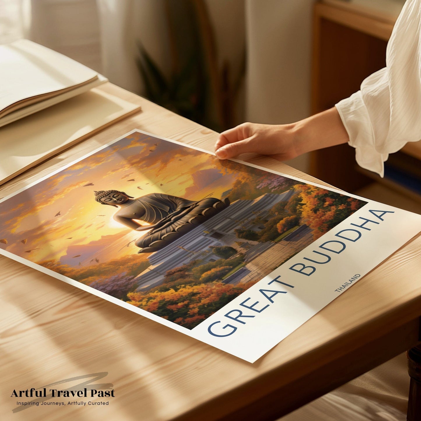 Great Buddha Poster - Thailand Wall Art