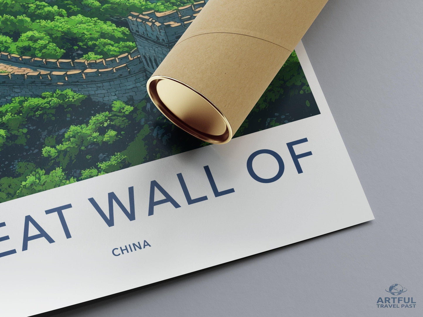 Great Wall of China Poster | China Wall Art | Asia Decor