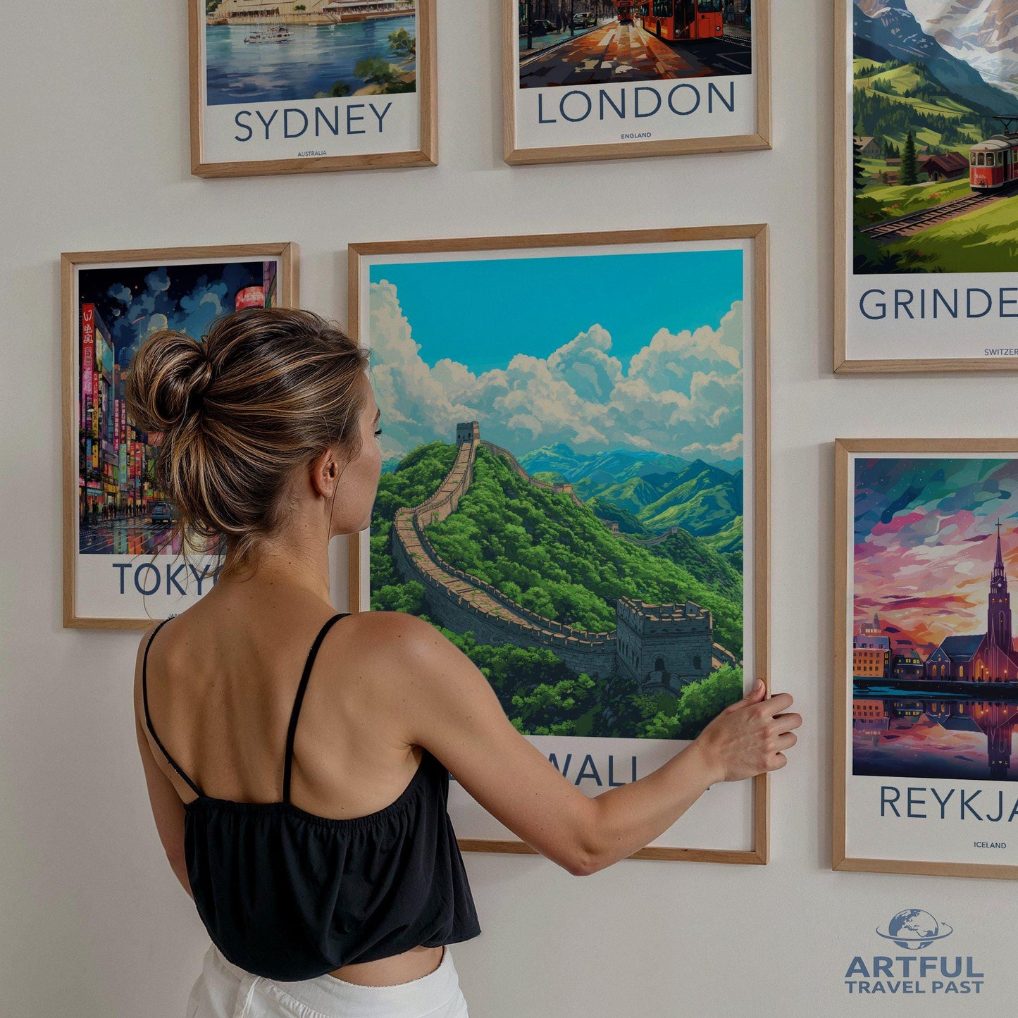 Great Wall of China Poster | China Wall Art | Asia Decor