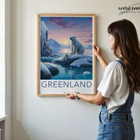 Greenland Poster - Arctic Wall Art