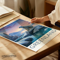Greenland Poster - Arctic Wall Art