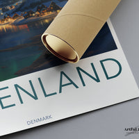 Greenland Poster - Aurora Borealis