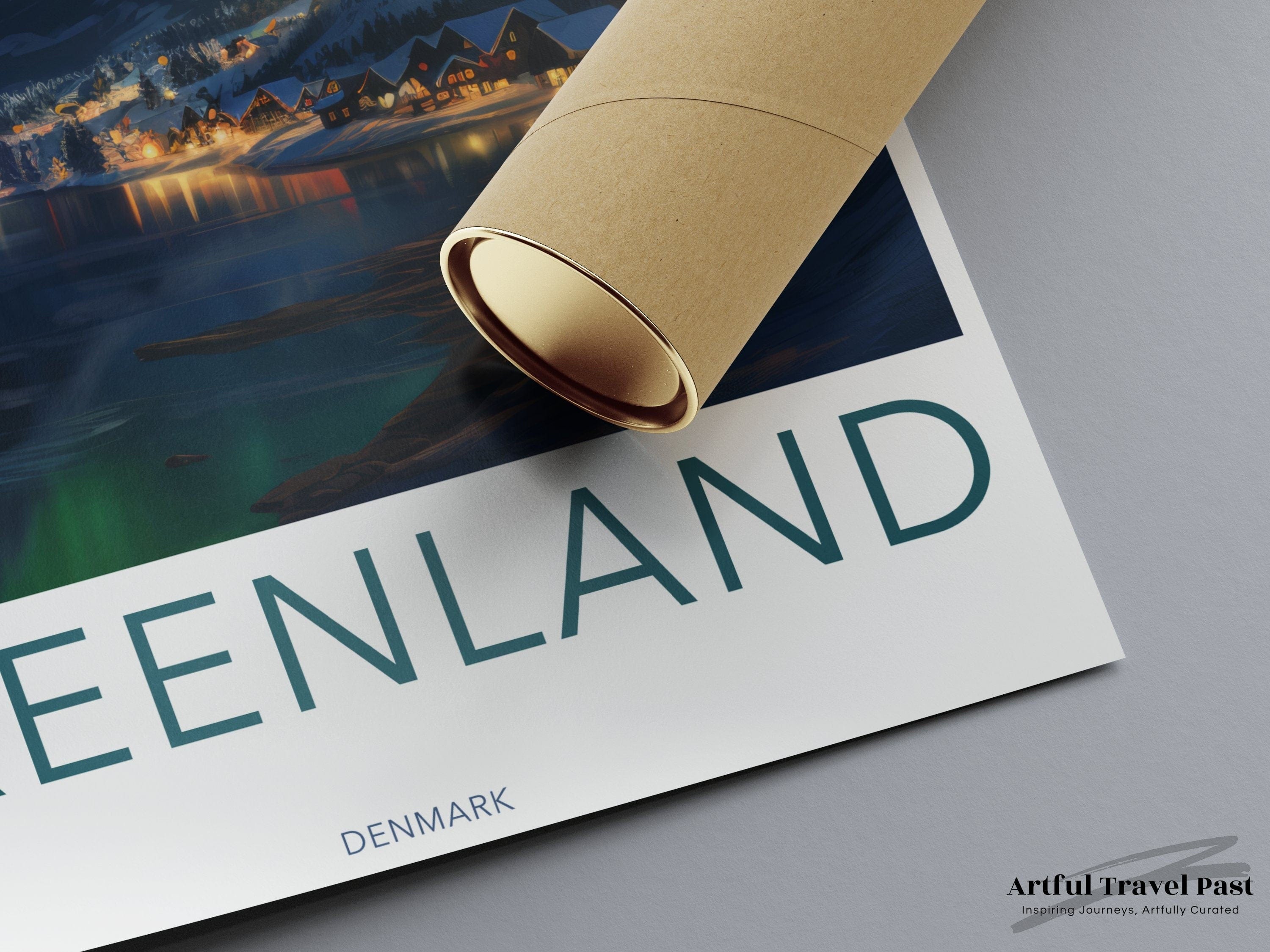 Greenland Poster - Aurora Borealis