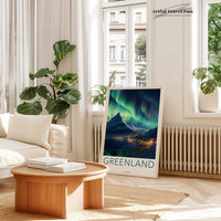 Greenland Poster - Aurora Borealis