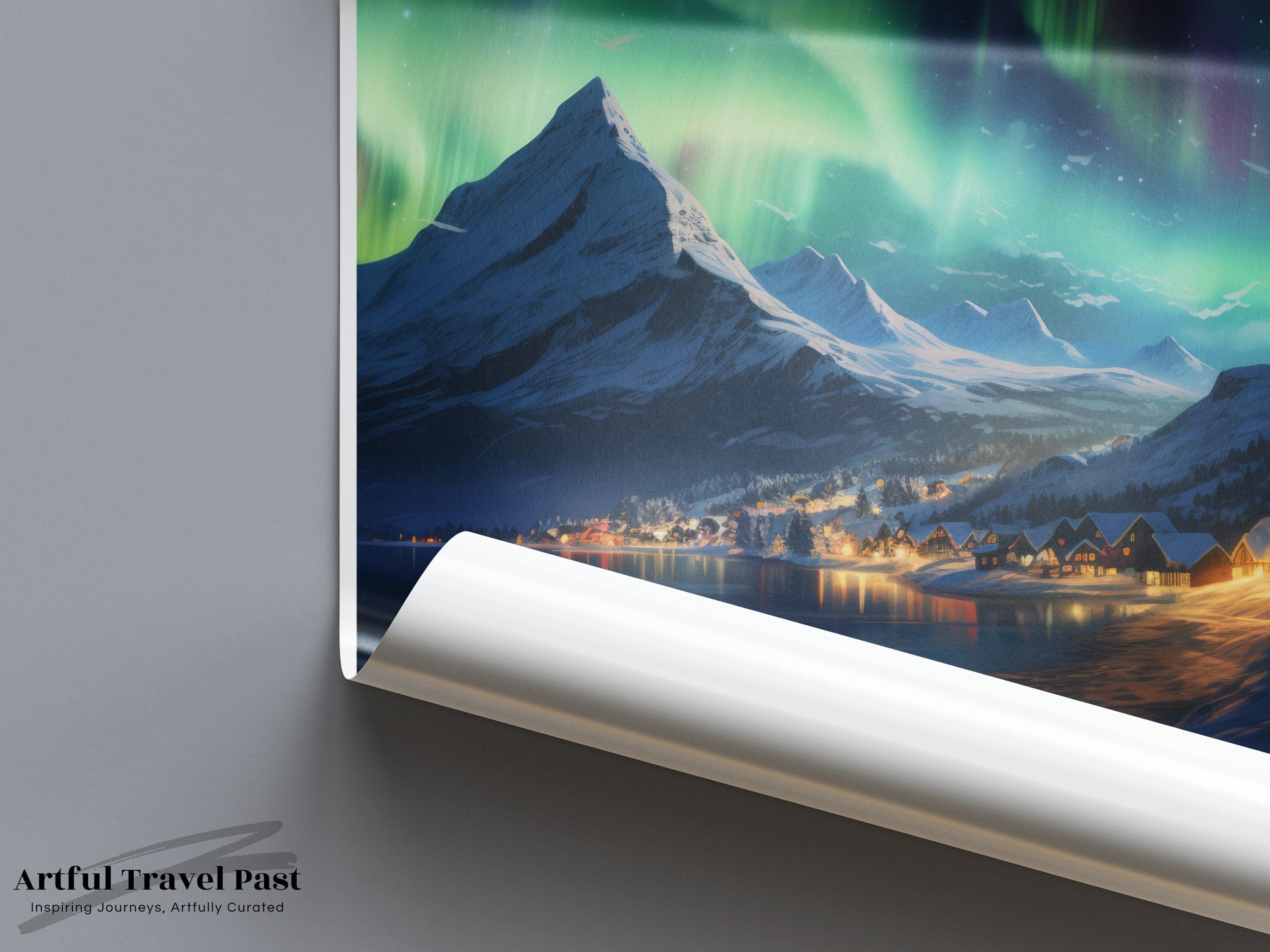 Greenland Poster - Aurora Borealis