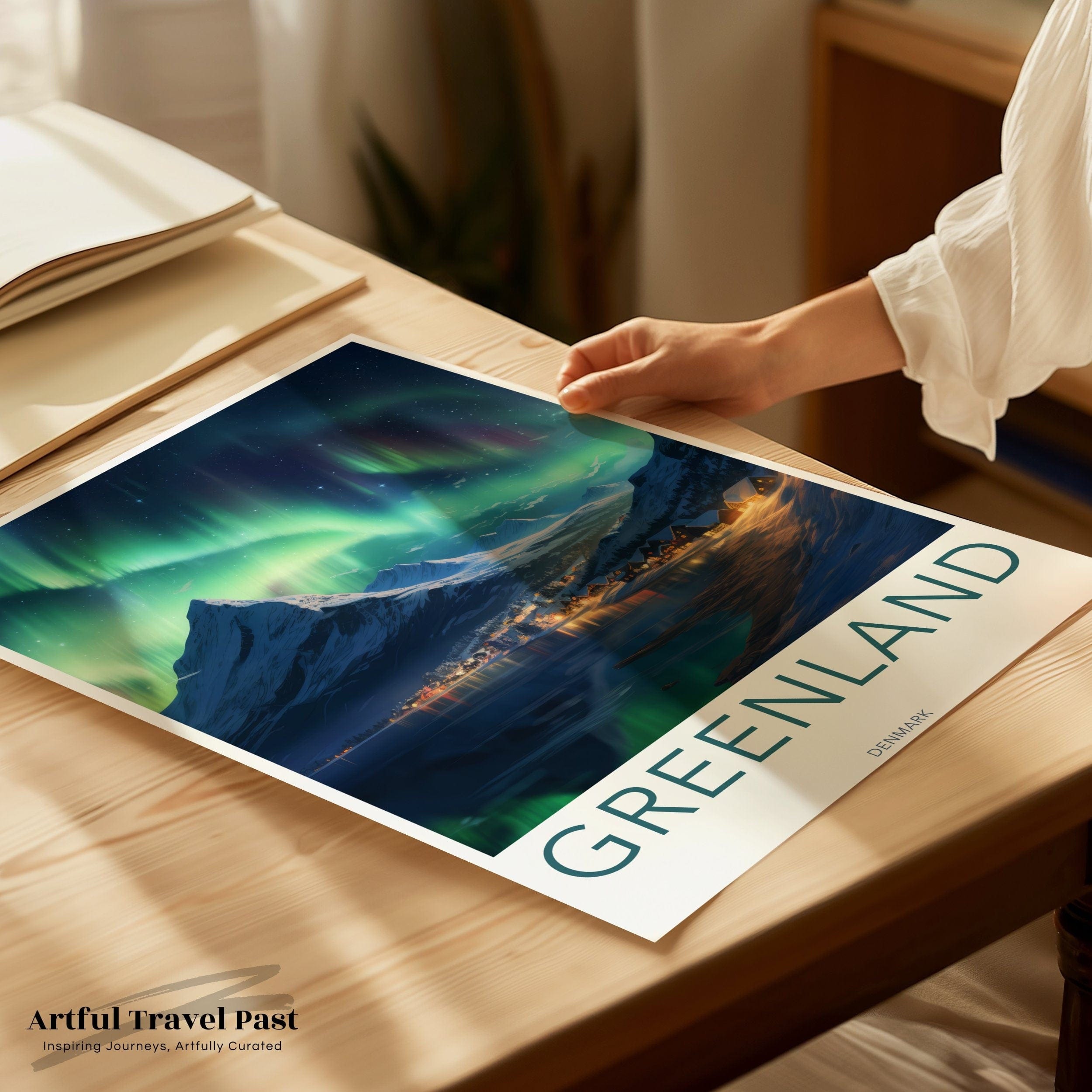Greenland Poster - Aurora Borealis