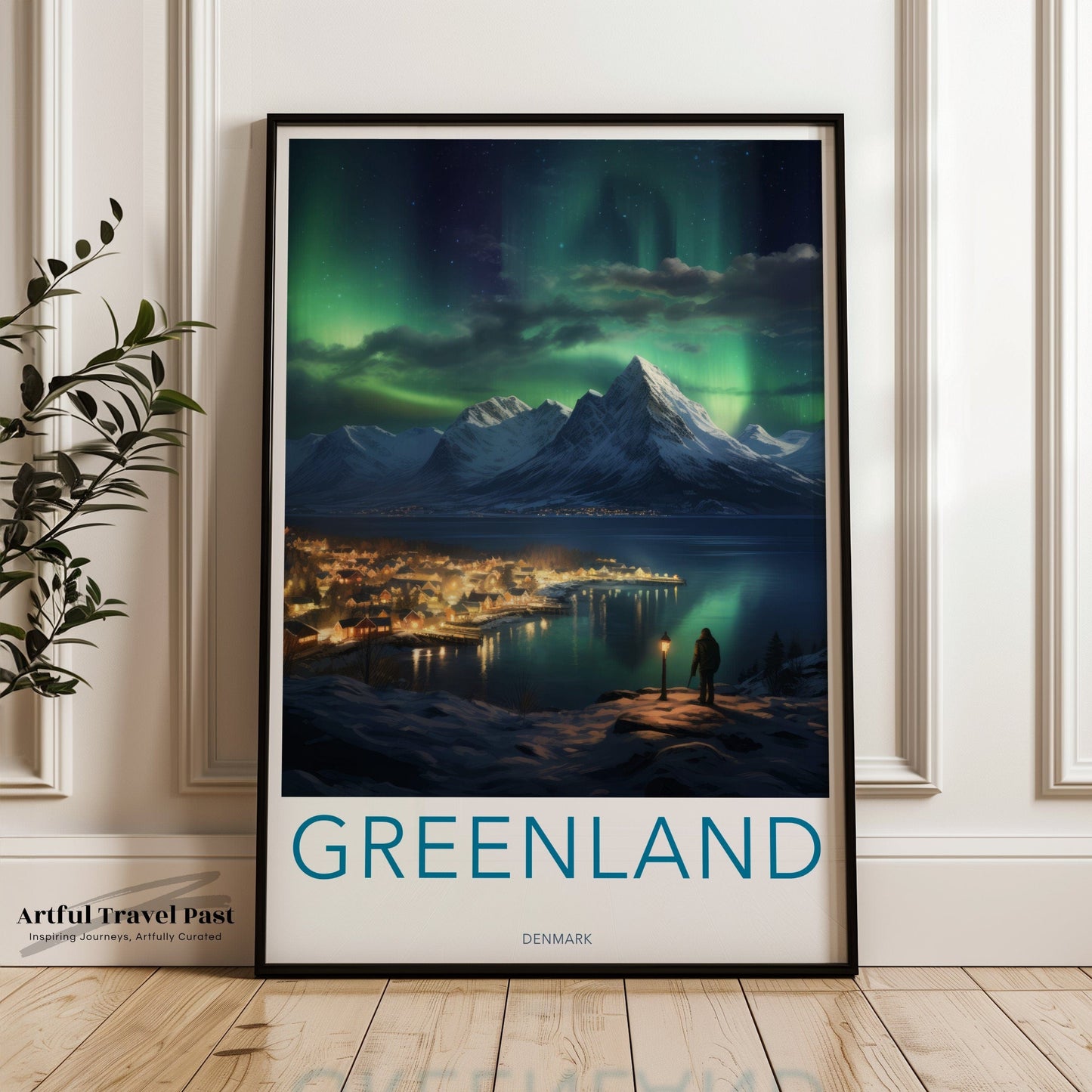 Greenland Poster | Greenland Wall Art | Arctic Decor