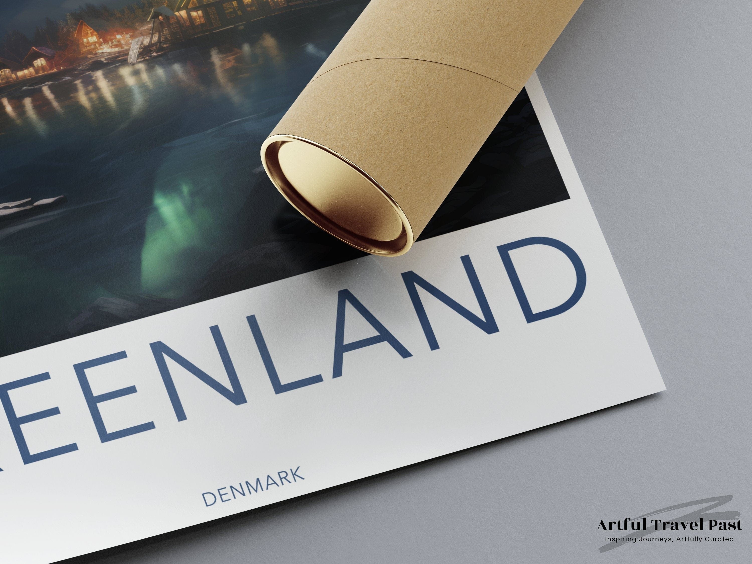 Greenland Poster - Northern Lights