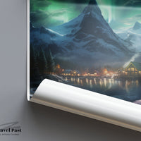 Greenland Poster - Northern Lights