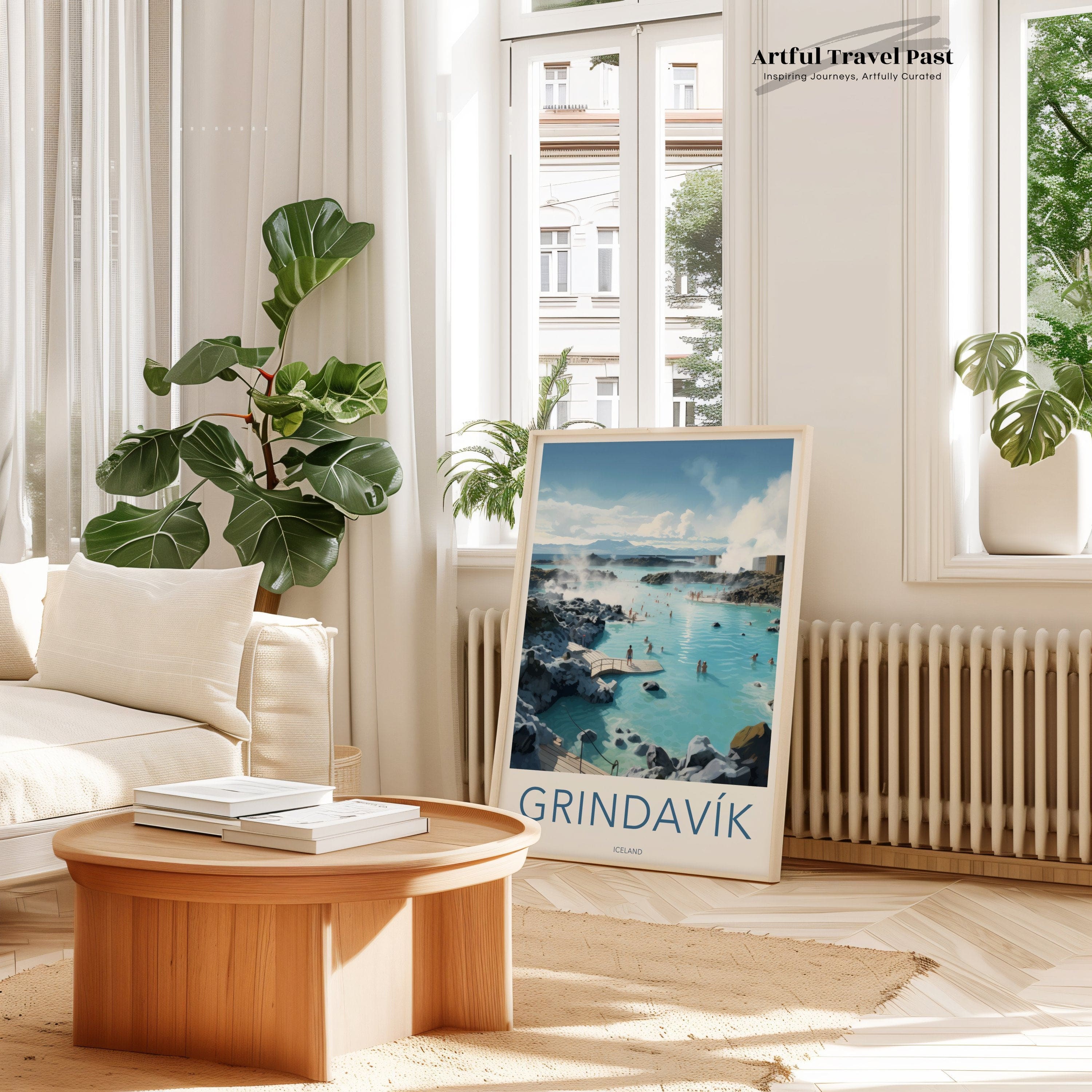 Grindavik Poster - Iceland Wall Art