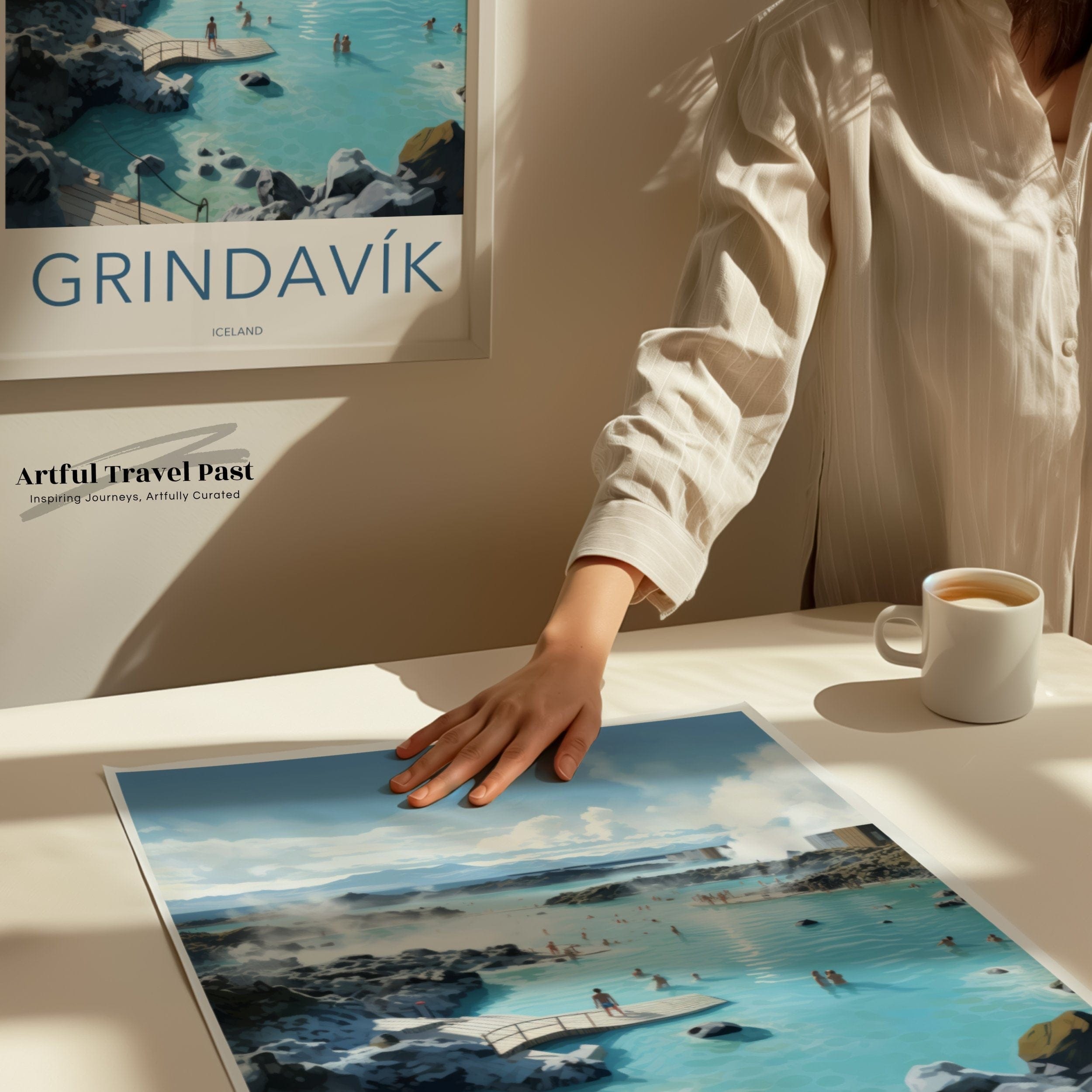 Grindavik Poster - Iceland Wall Art
