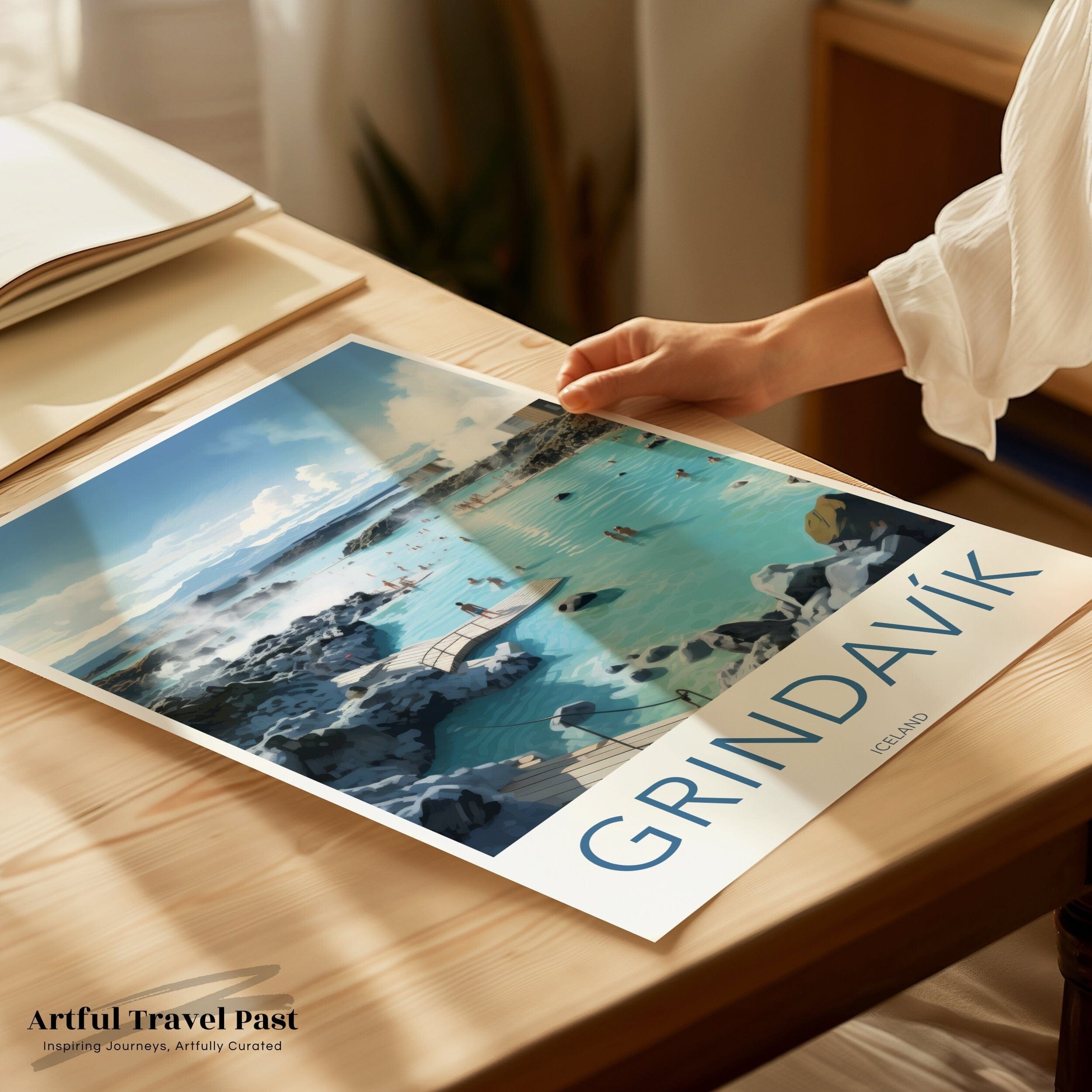 Grindavik Poster - Iceland Wall Art