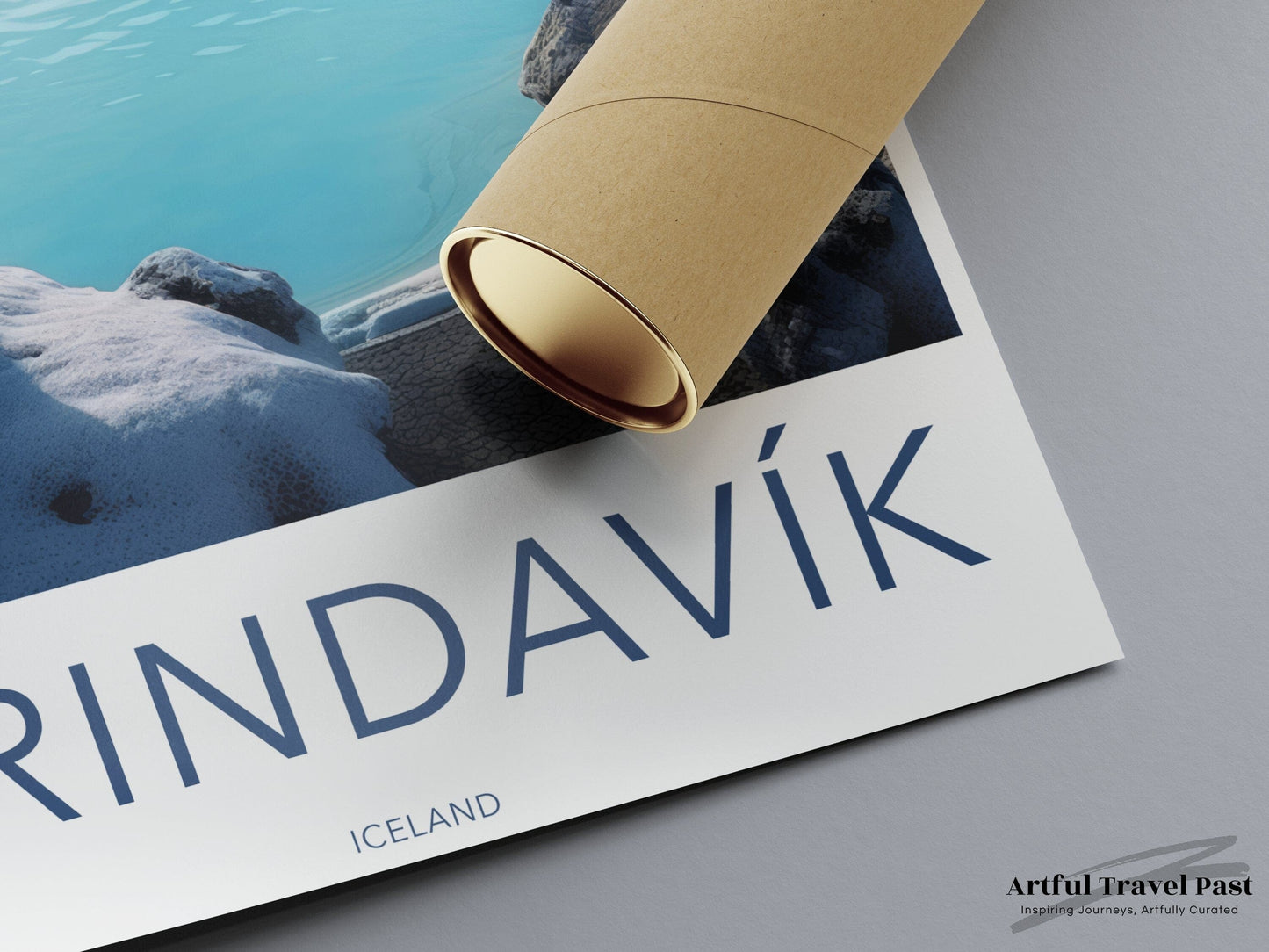 Grindavik Poster | Reykjanes Wall Art | Iceland Artwork