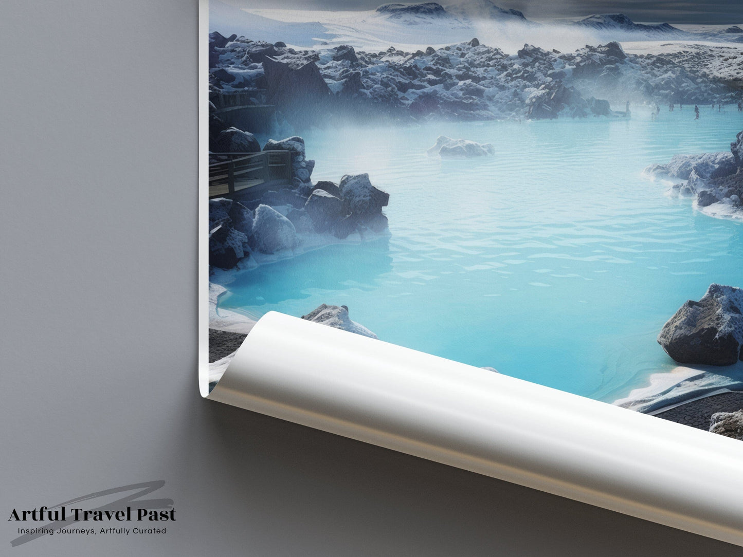 Grindavik Poster | Reykjanes Wall Art | Iceland Artwork