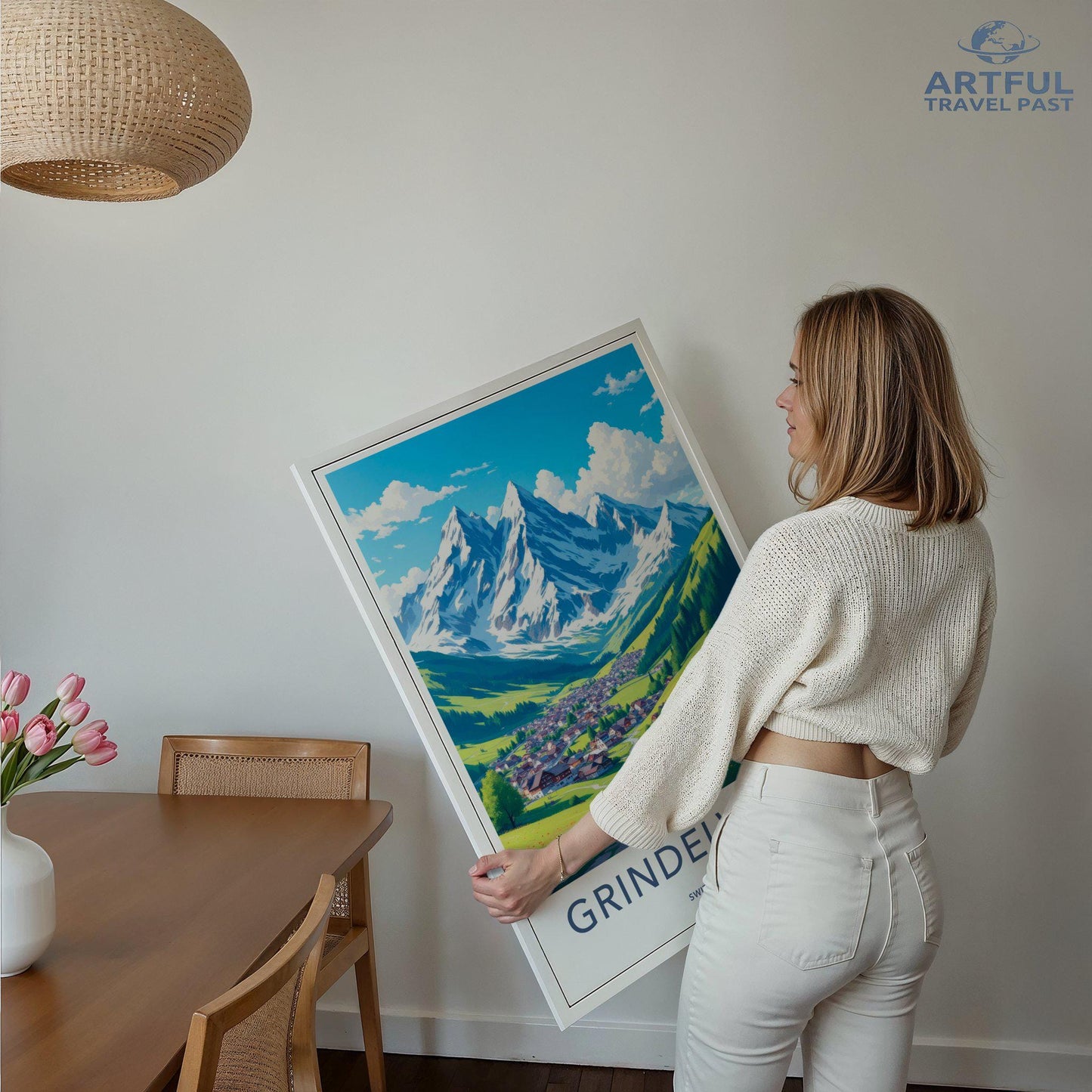 Grindelwald Poster - Switzerland Wall Art