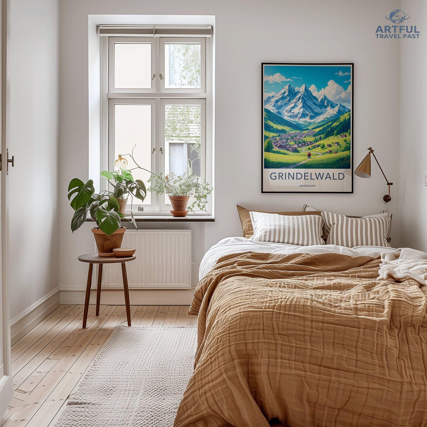 Grindelwald Poster - Switzerland Wall Art