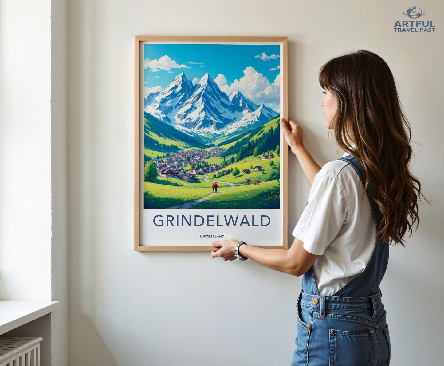 Grindelwald Poster - Switzerland Wall Art